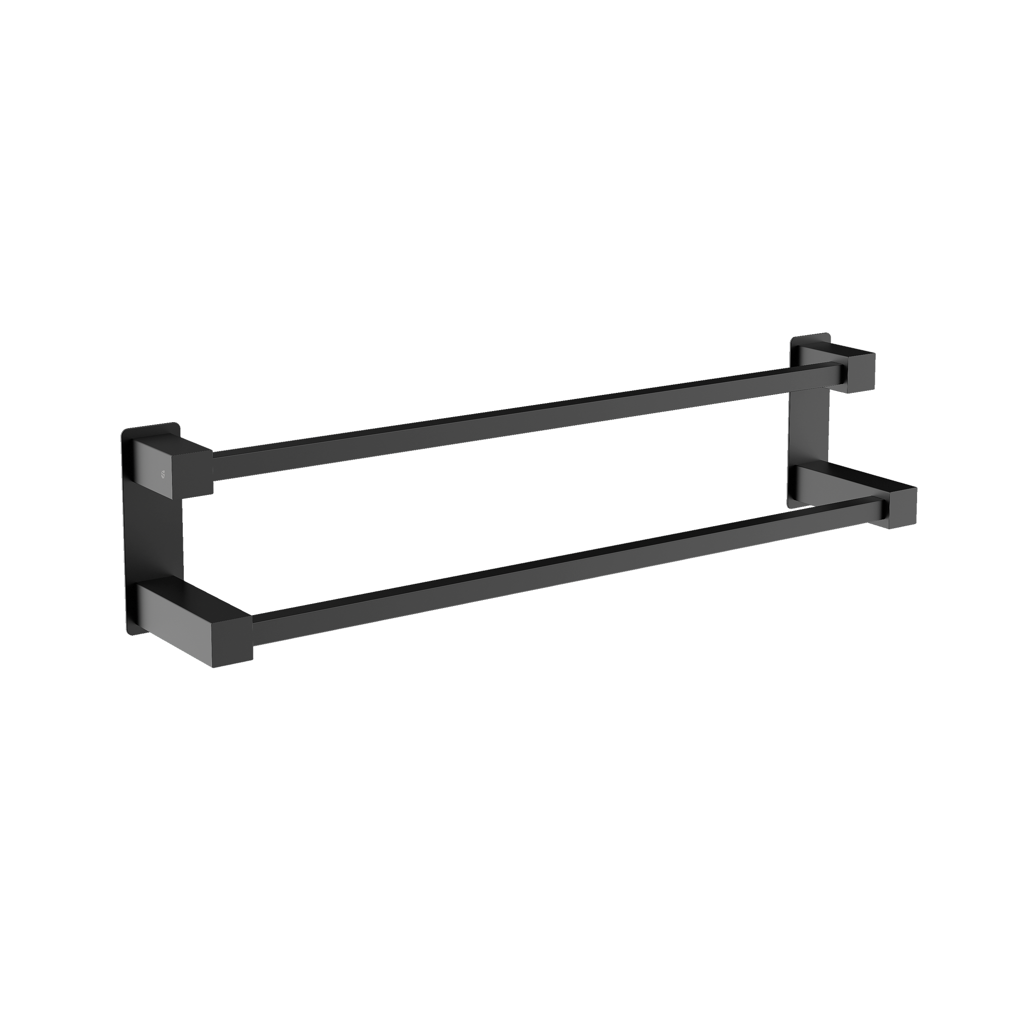 Porte-serviettes OLA - Inox - env. 64 x 11 cm - design angulaire - couleur au choix