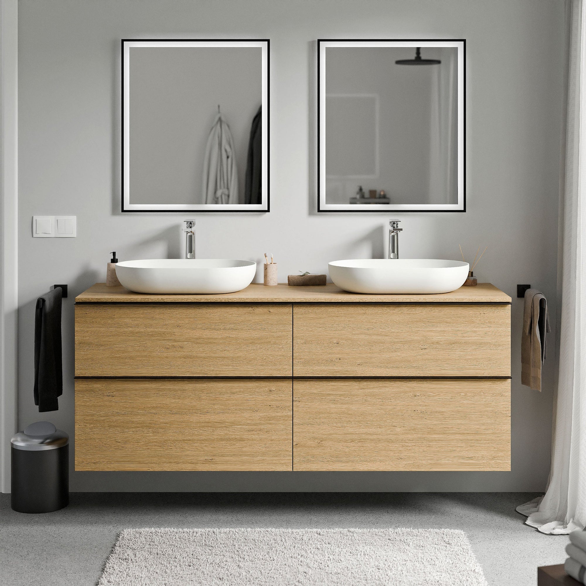 Meuble salle de bains LAVOA 160 cm