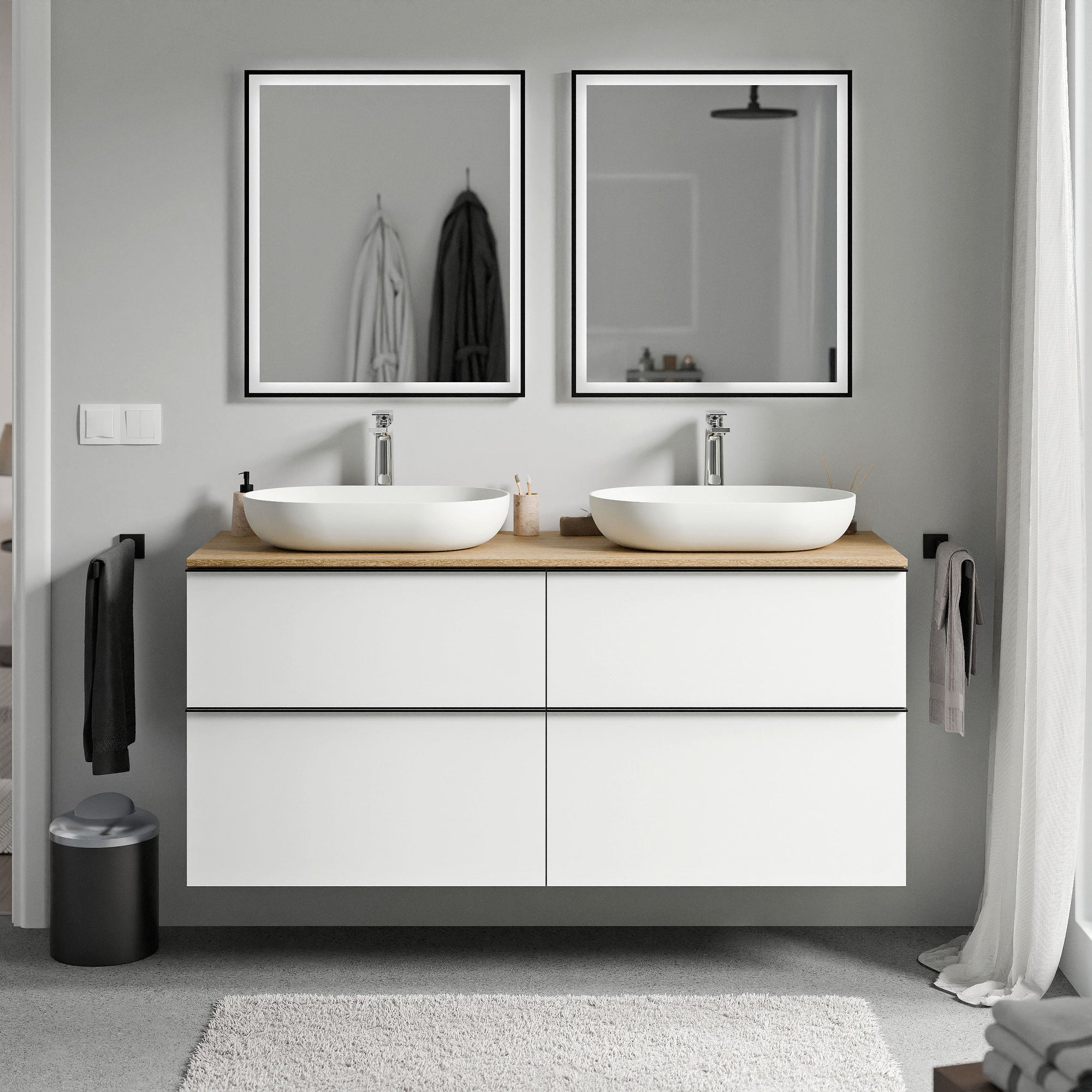 Meuble salle de bain LAVOA 120 cm