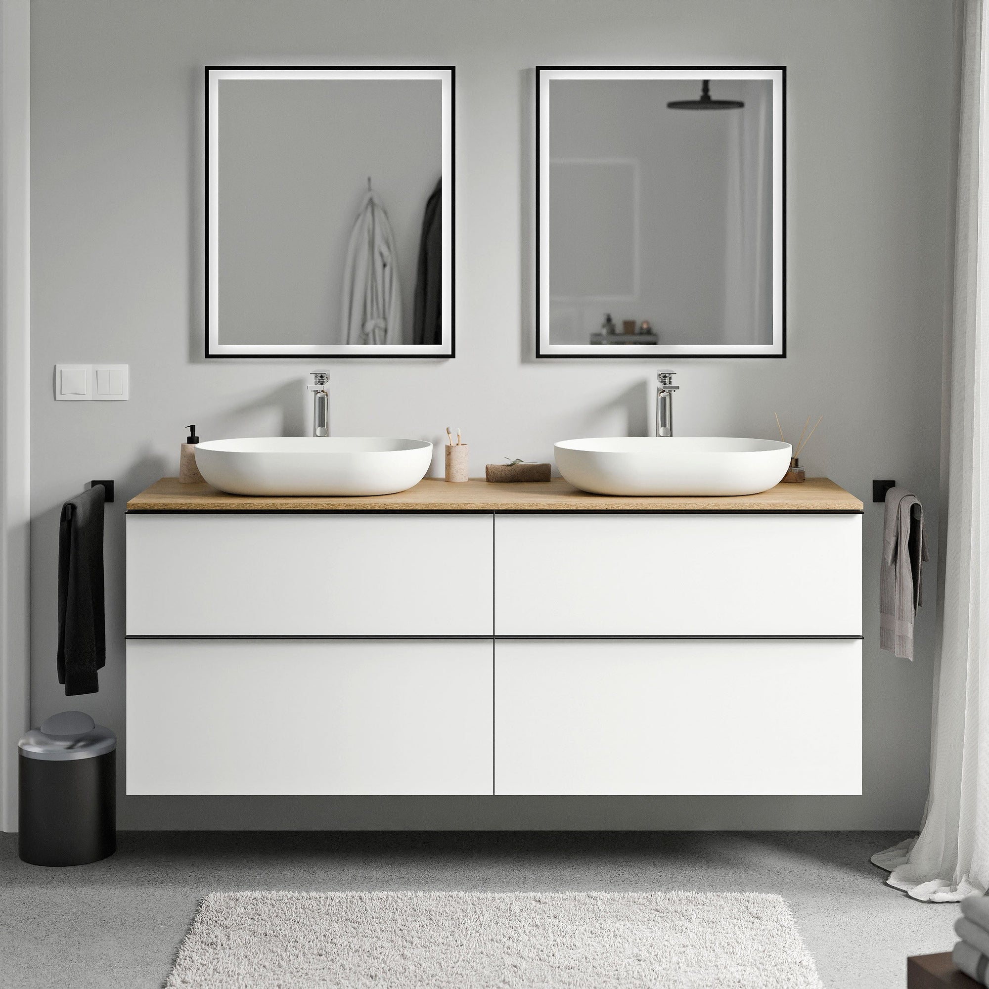 Meuble salle de bains LAVOA 160 cm