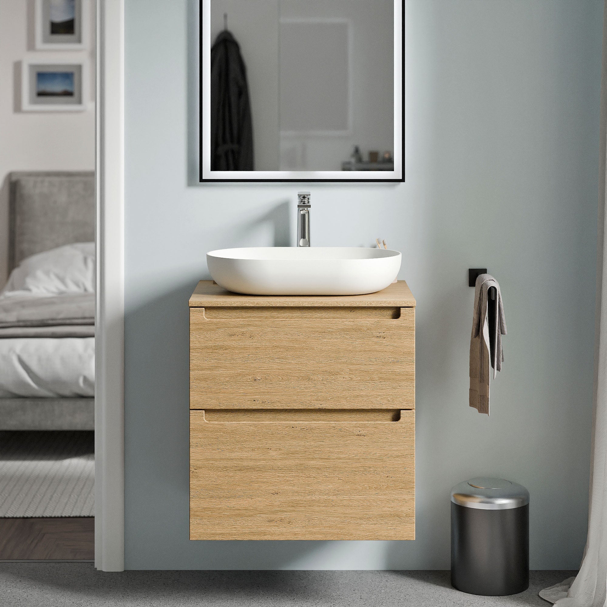 Meuble salle de bain VIREO 60 cm