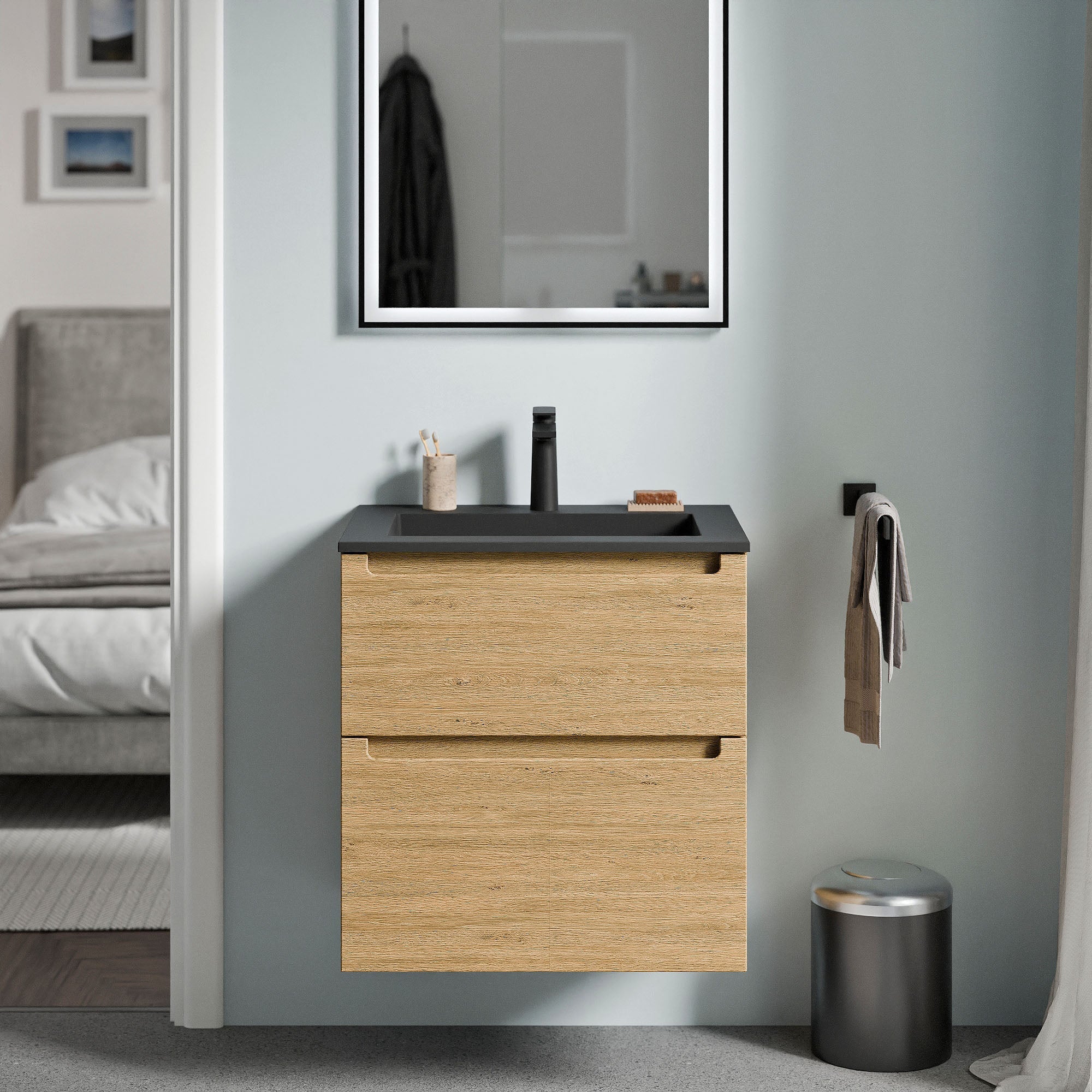 Meuble salle de bain VIREO 60 cm
