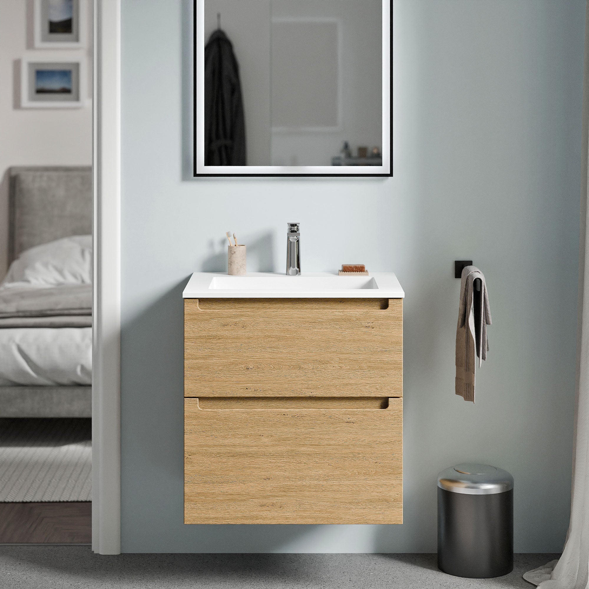 Meuble salle de bain VIREO 60 cm