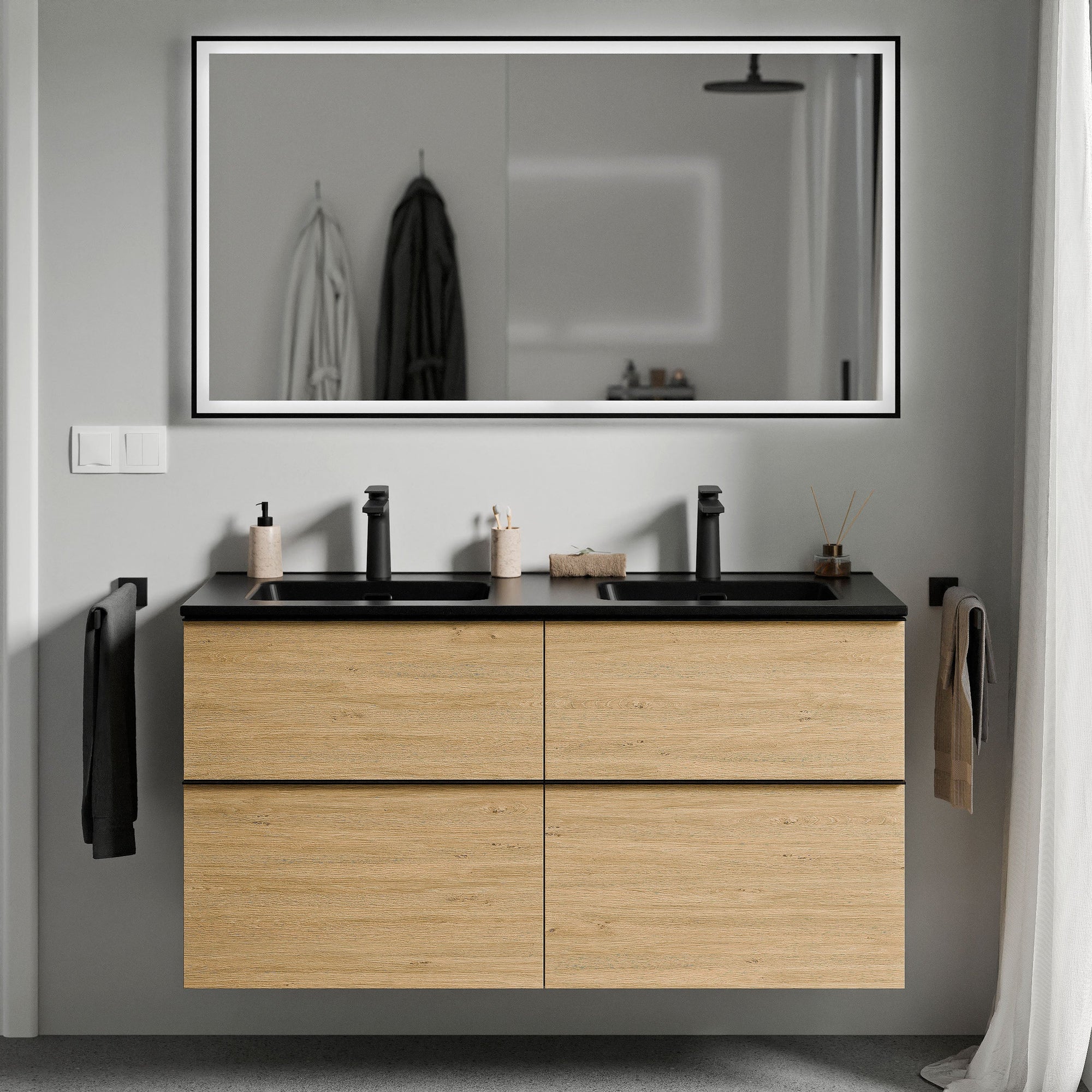 Meuble salle de bain LAVOA 120 cm
