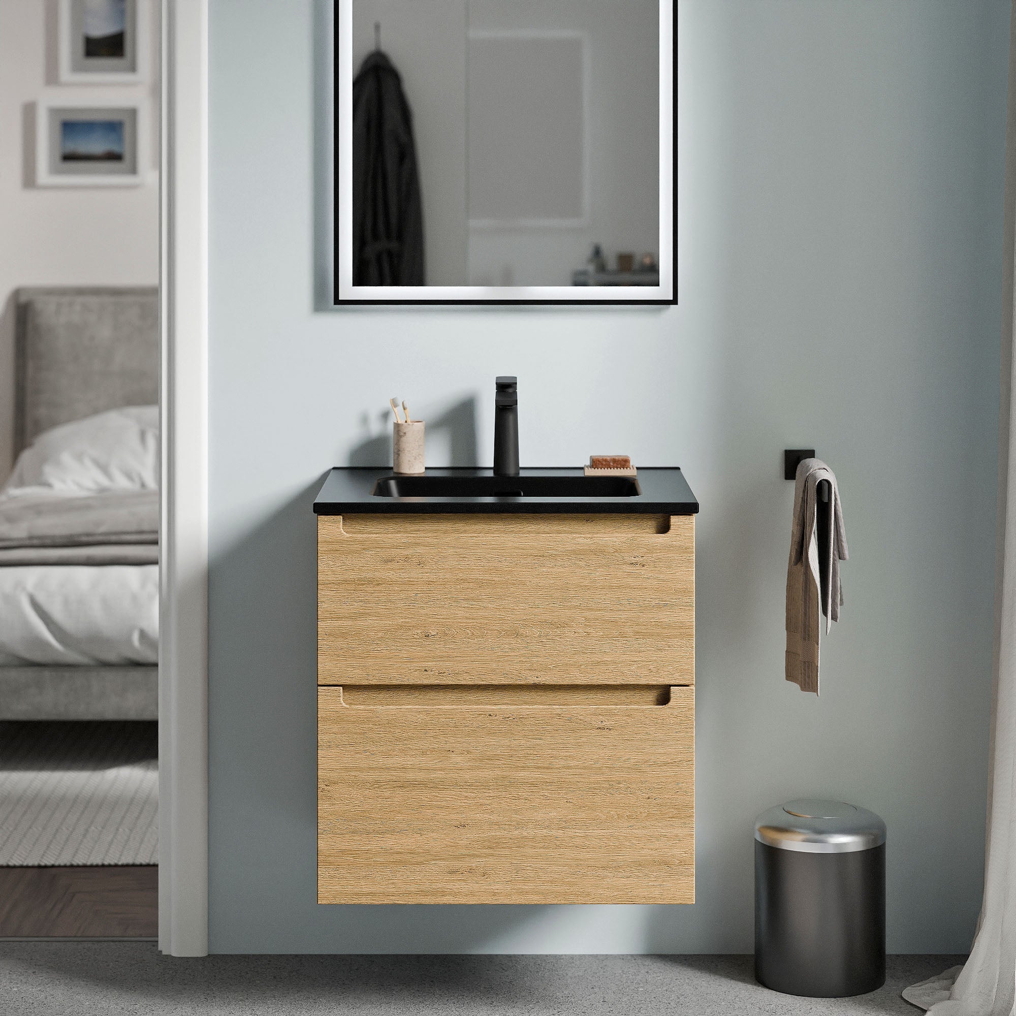 Meuble salle de bain VIREO 60 cm