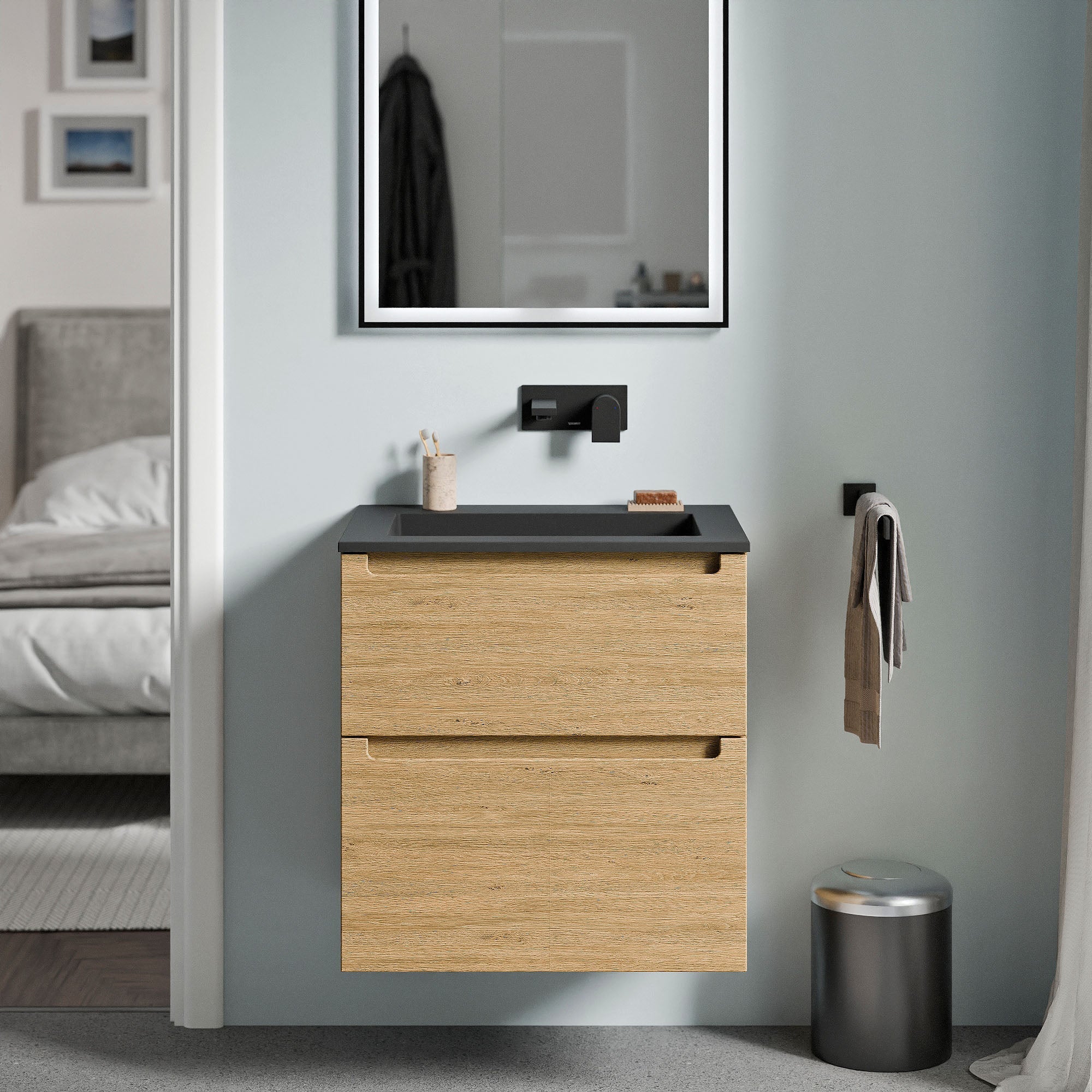 Meuble salle de bain VIREO 60 cm