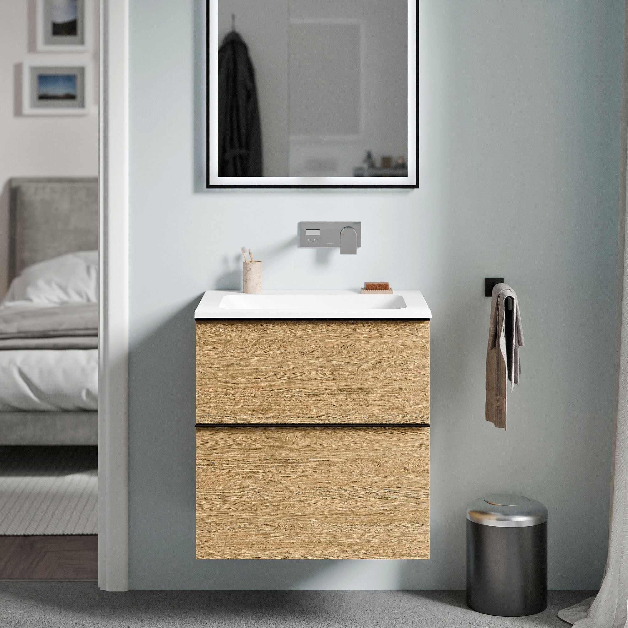 Meuble salle de bain LAVOA 60 cm
