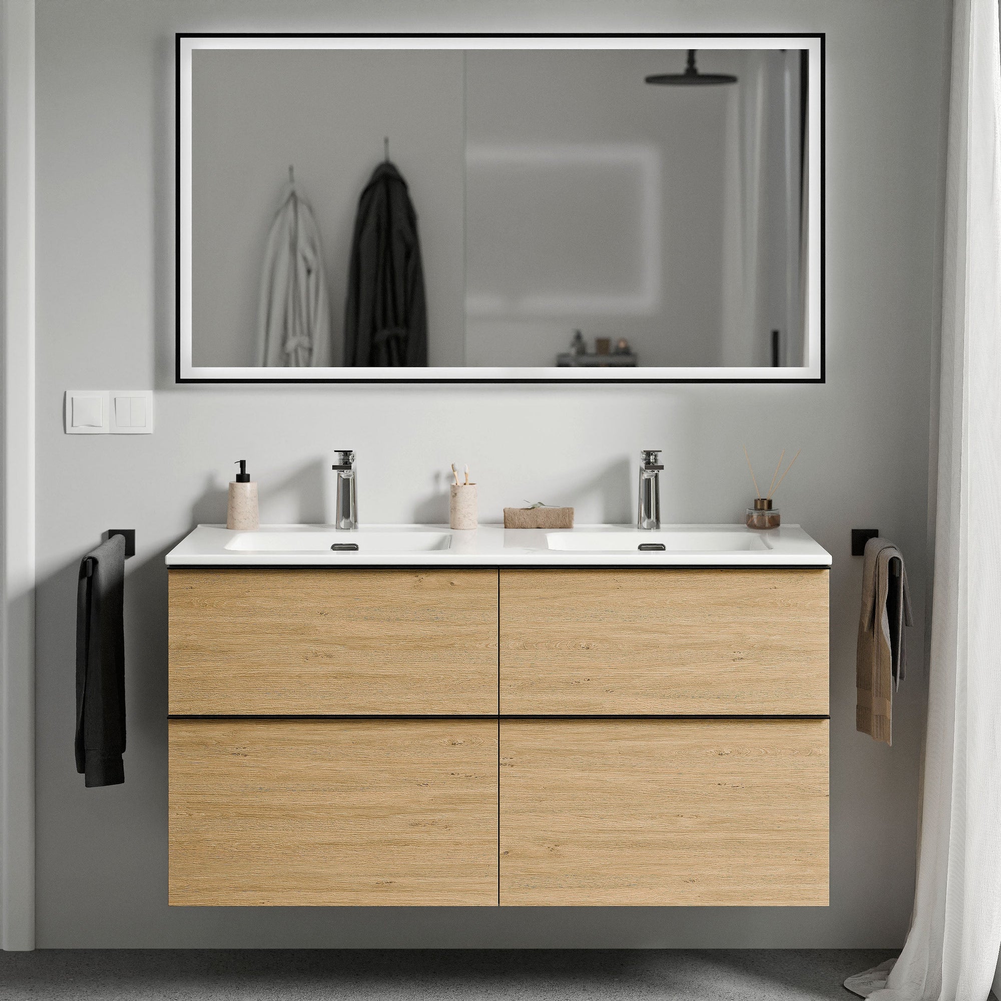 Meuble salle de bain LAVOA 120 cm