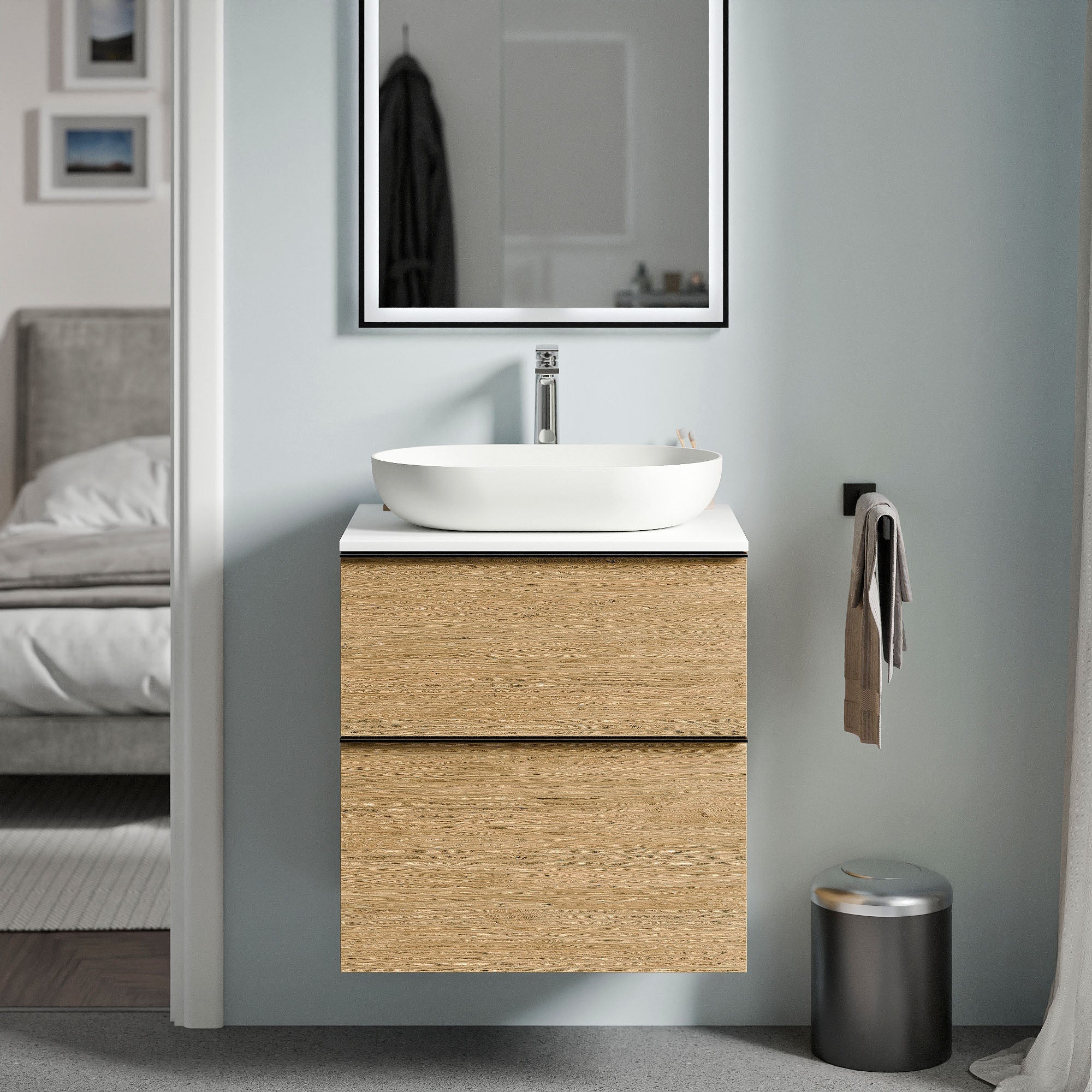 Meuble salle de bain LAVOA 60 cm
