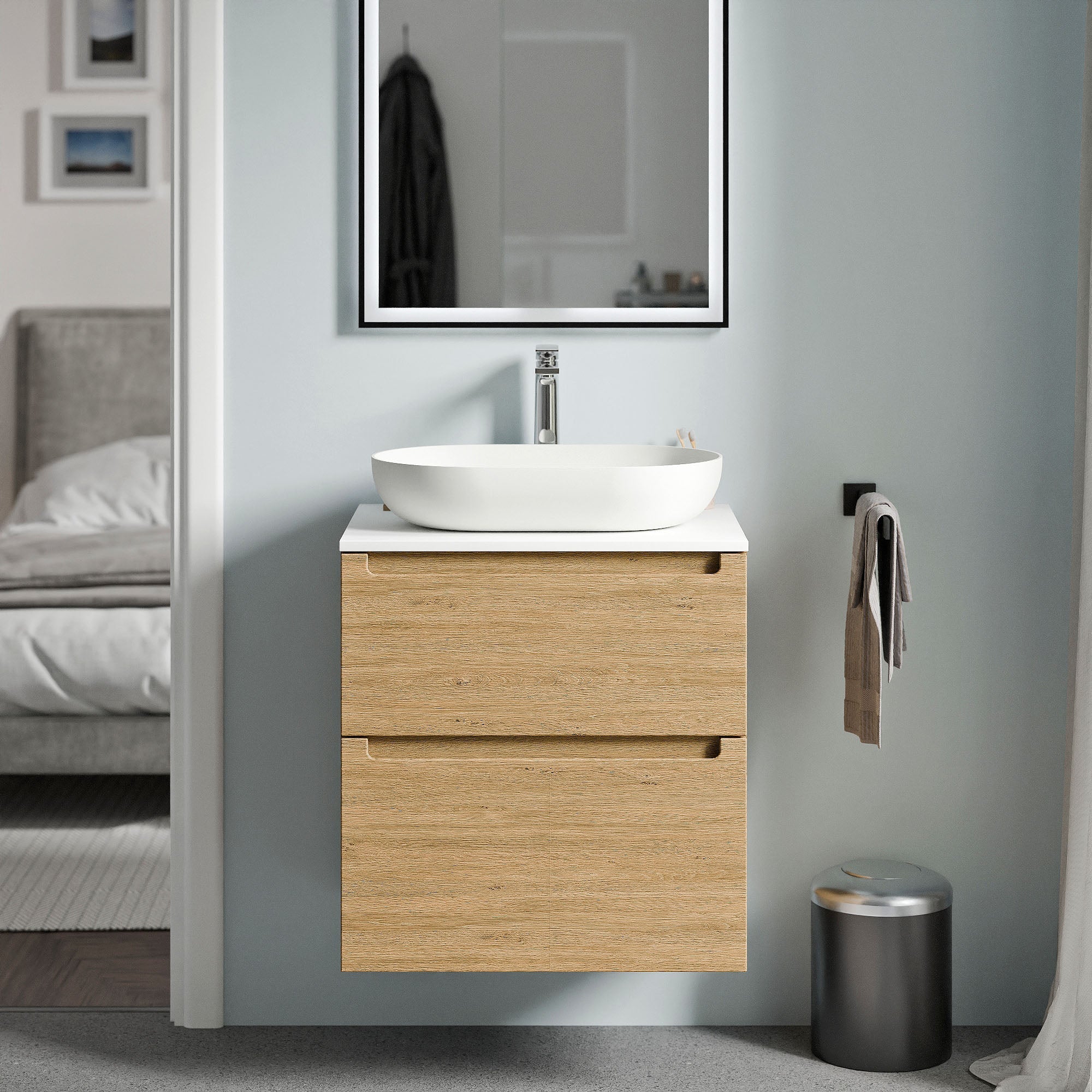 Meuble salle de bain VIREO 60 cm