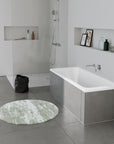 Baignoire rectangulaire Duravit DuraPecos avec une pente dorsale