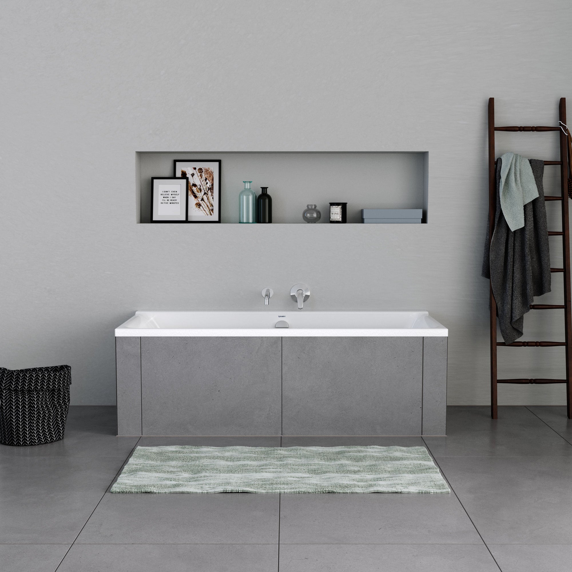 Baignoire rectangulaire encastrable Duravit P3