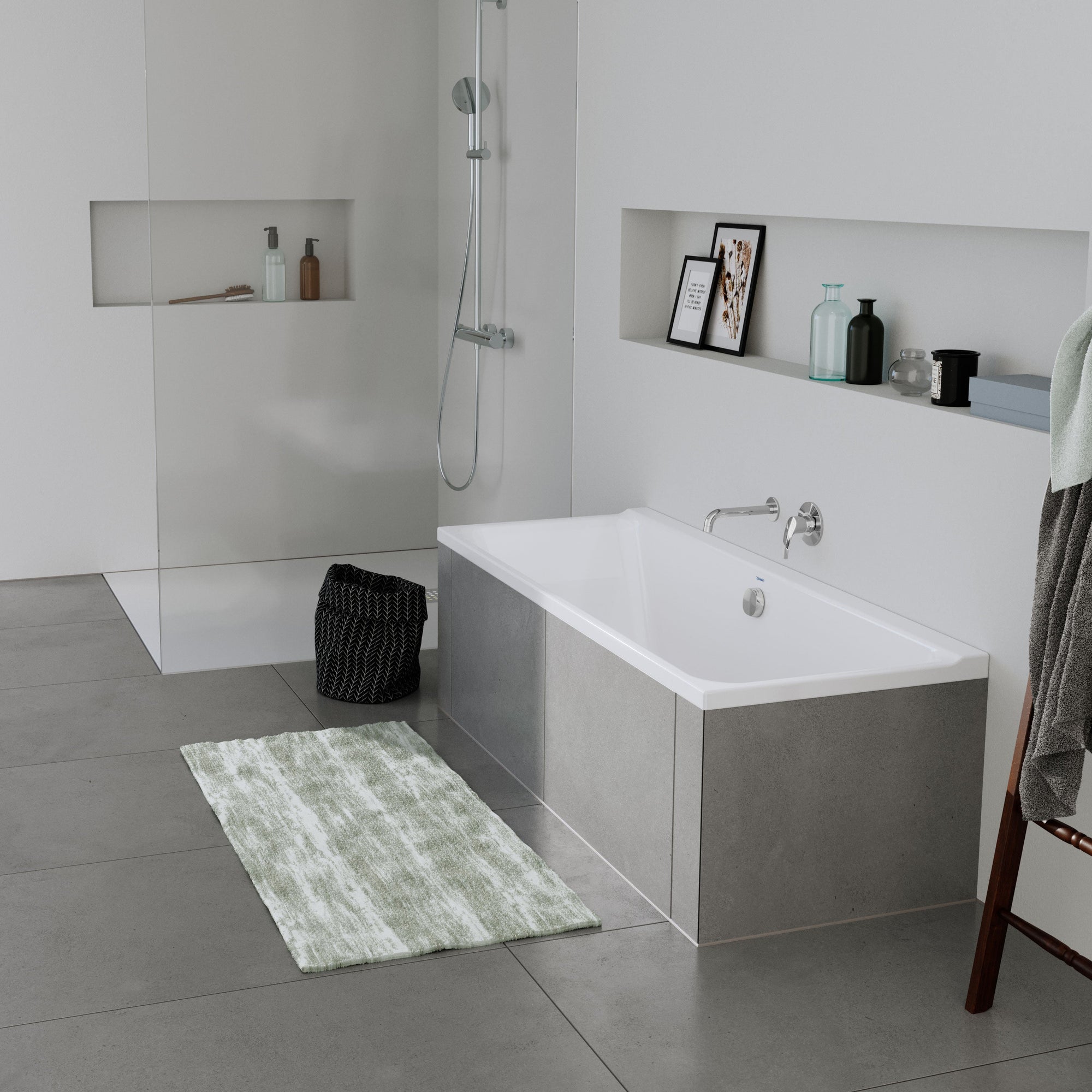 Baignoire rectangulaire encastrable Duravit P3