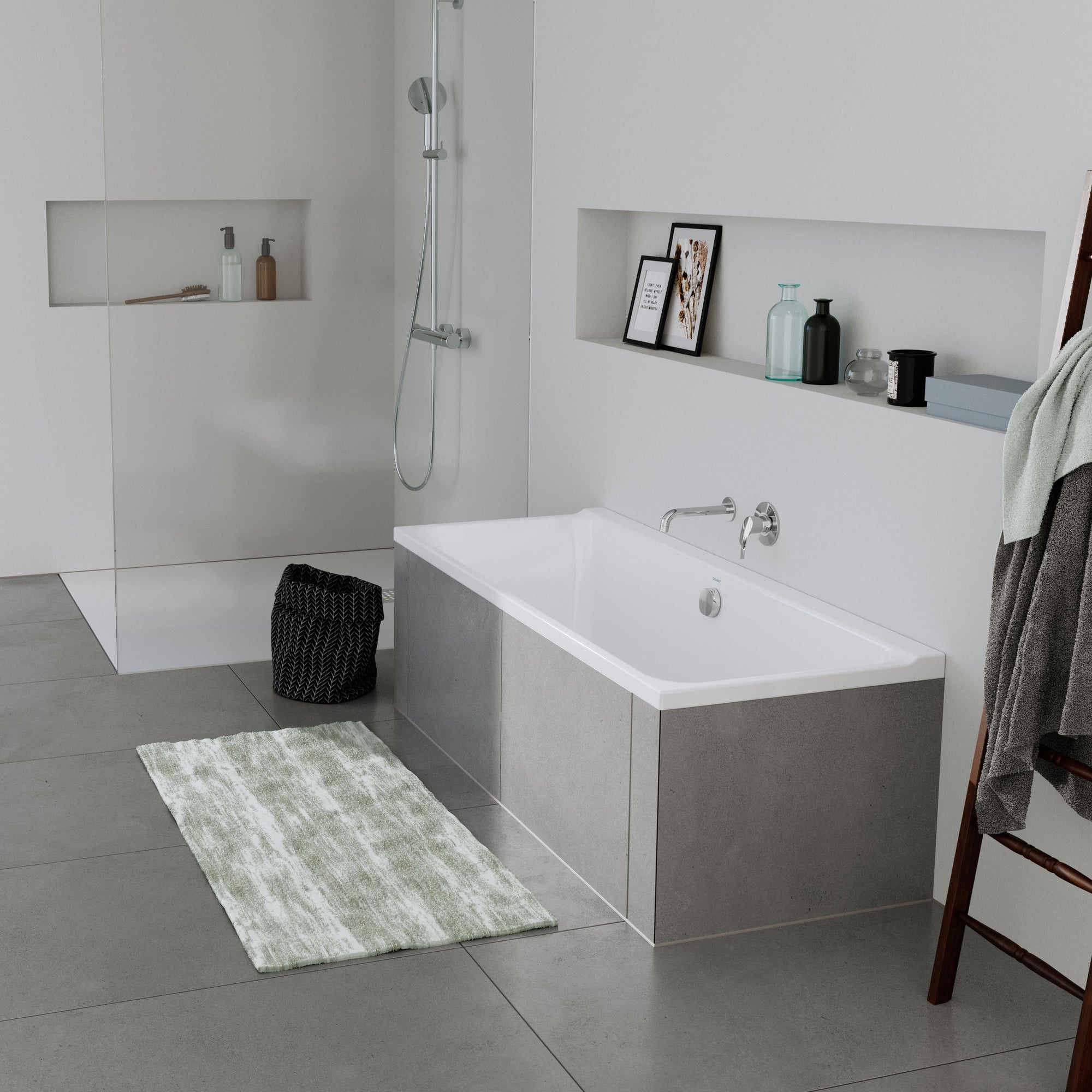 Baignoire rectangulaire encastrable Duravit P3