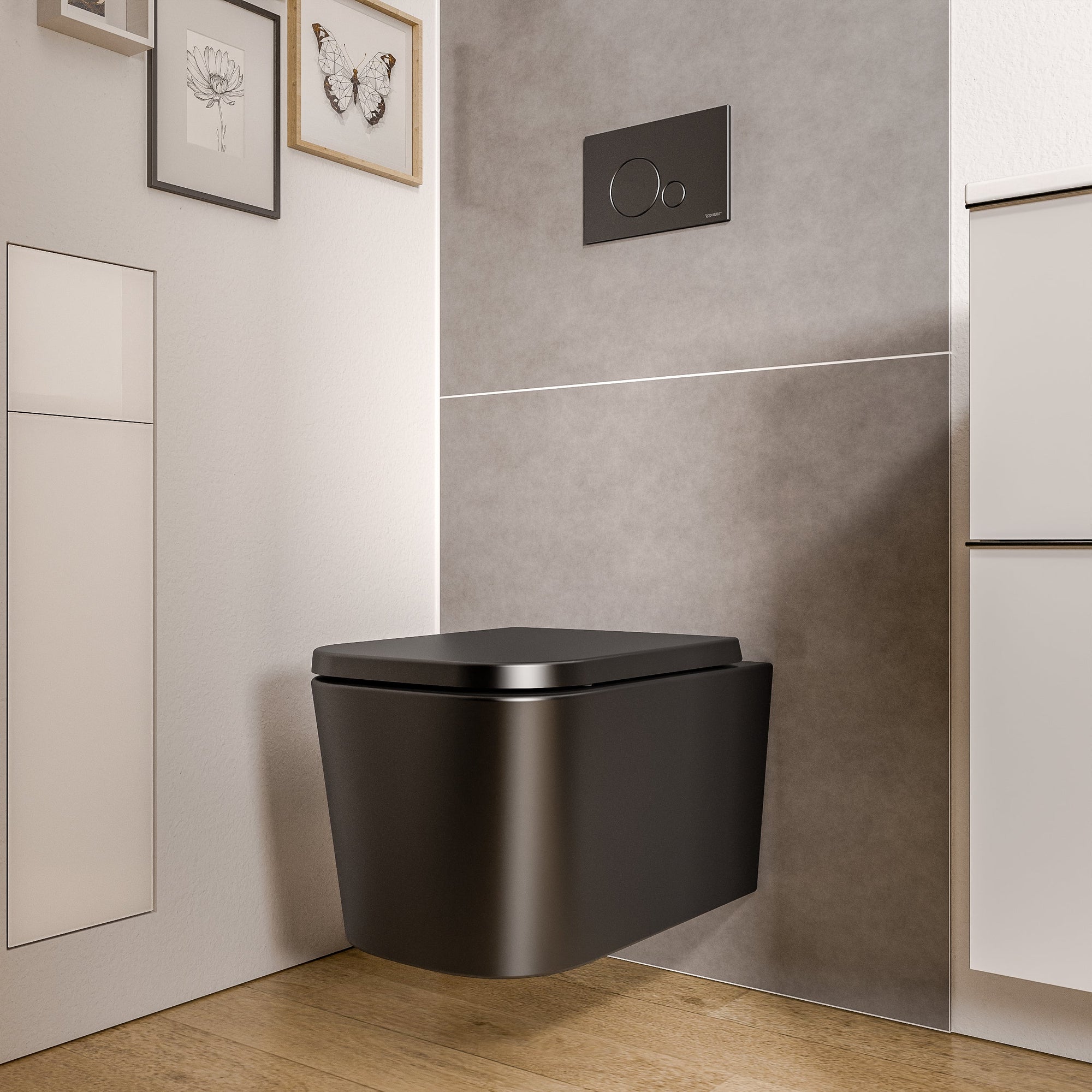 WC suspendu sans rebord LAVOA