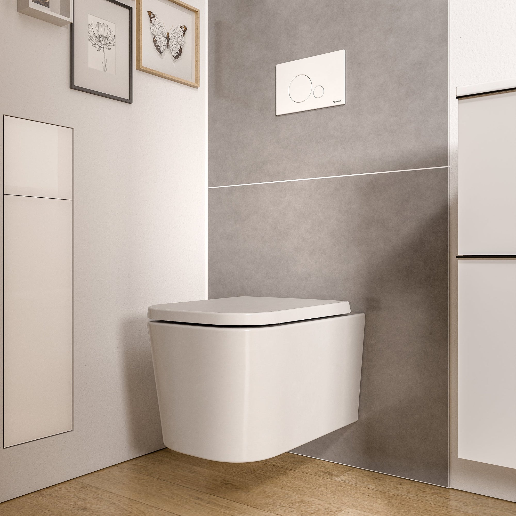 WC suspendu sans rebord LAVOA
