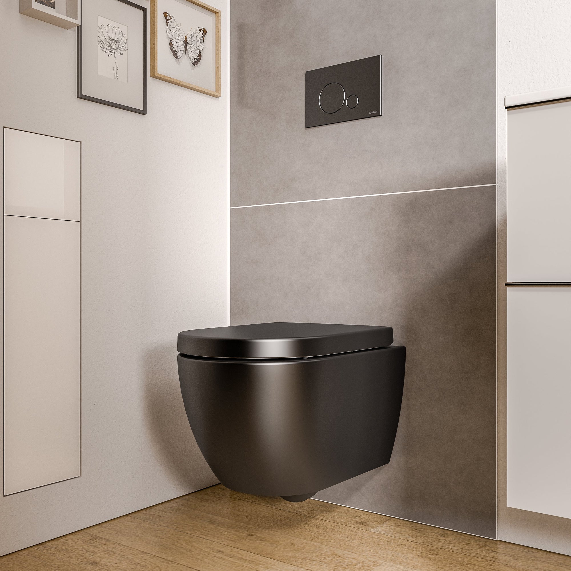 WC suspendu sans rebord VIREO