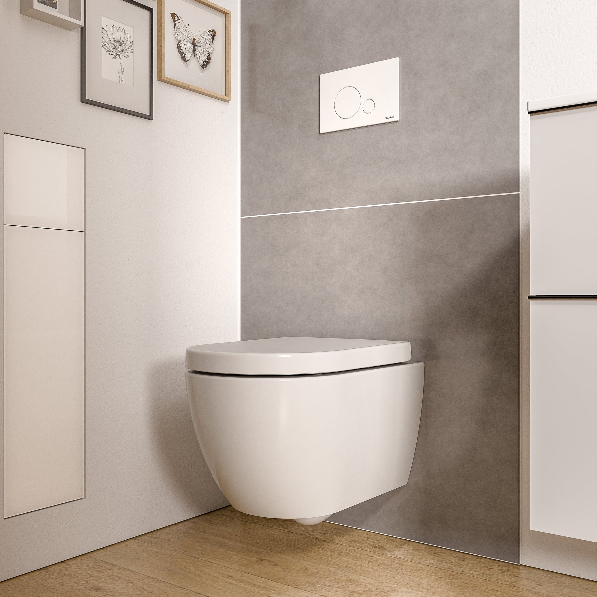 WC suspendu sans rebord VIREO