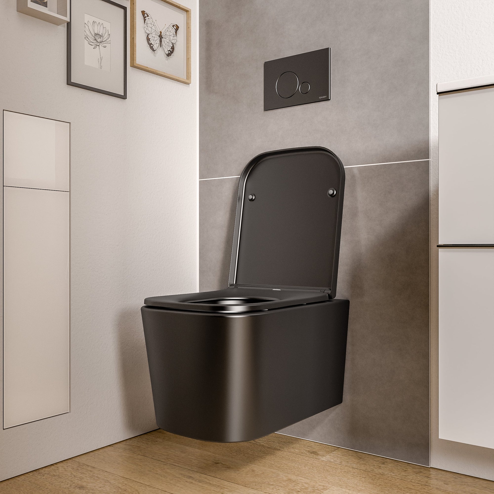 WC suspendu sans rebord LAVOA