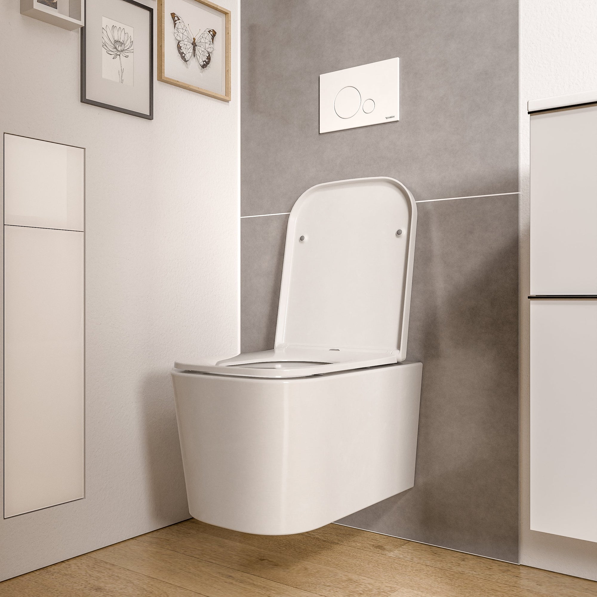 WC suspendu sans rebord LAVOA