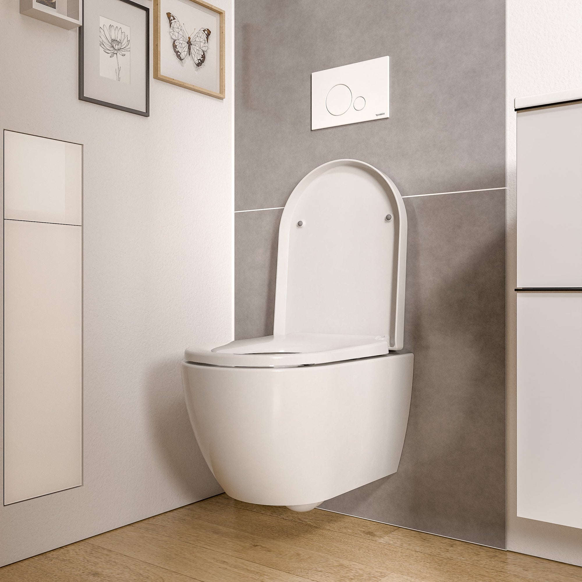 WC suspendu sans rebord VIREO