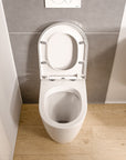 WC au sol VIREO Blanc