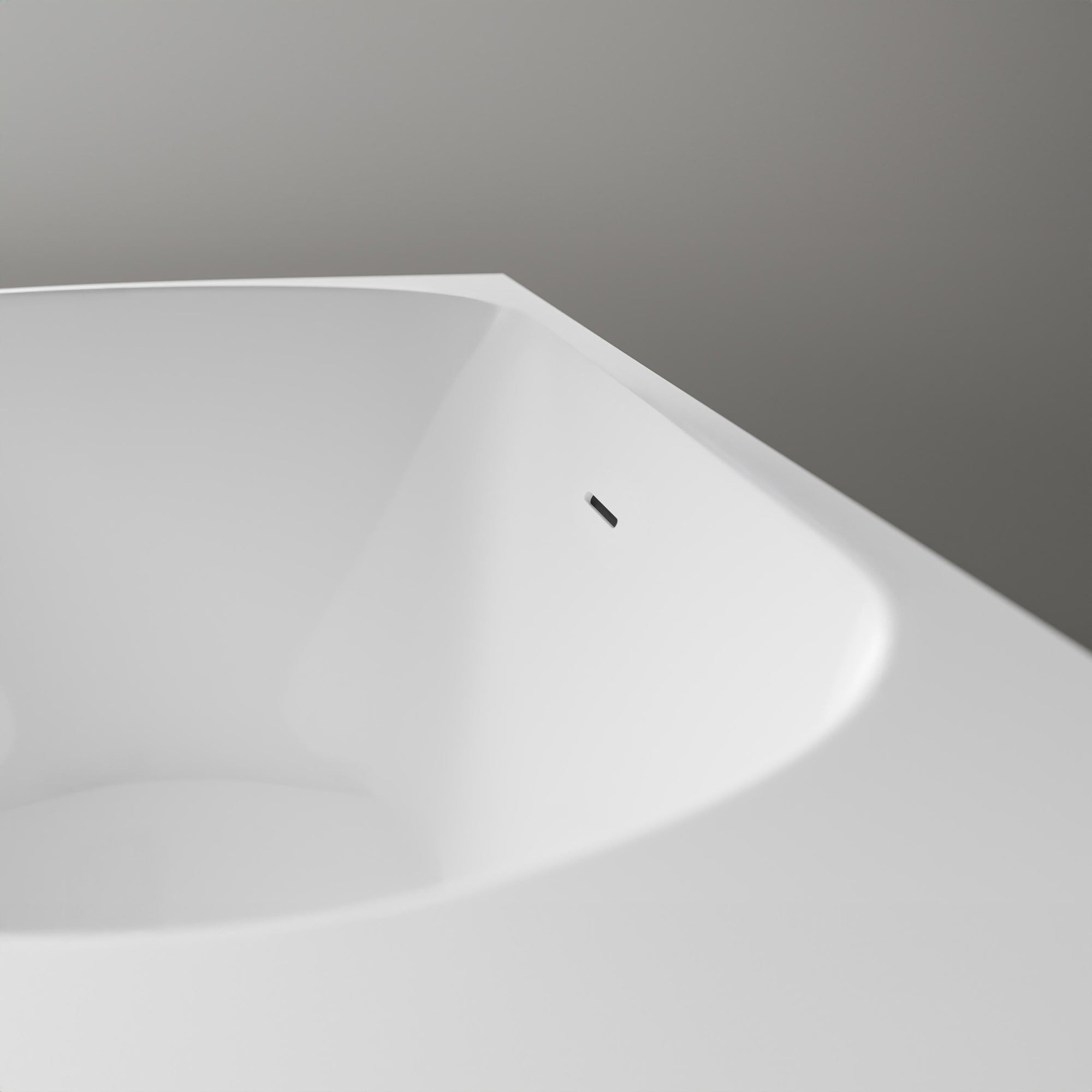 Baignoire d'angle semi-îlot LENA CORNER