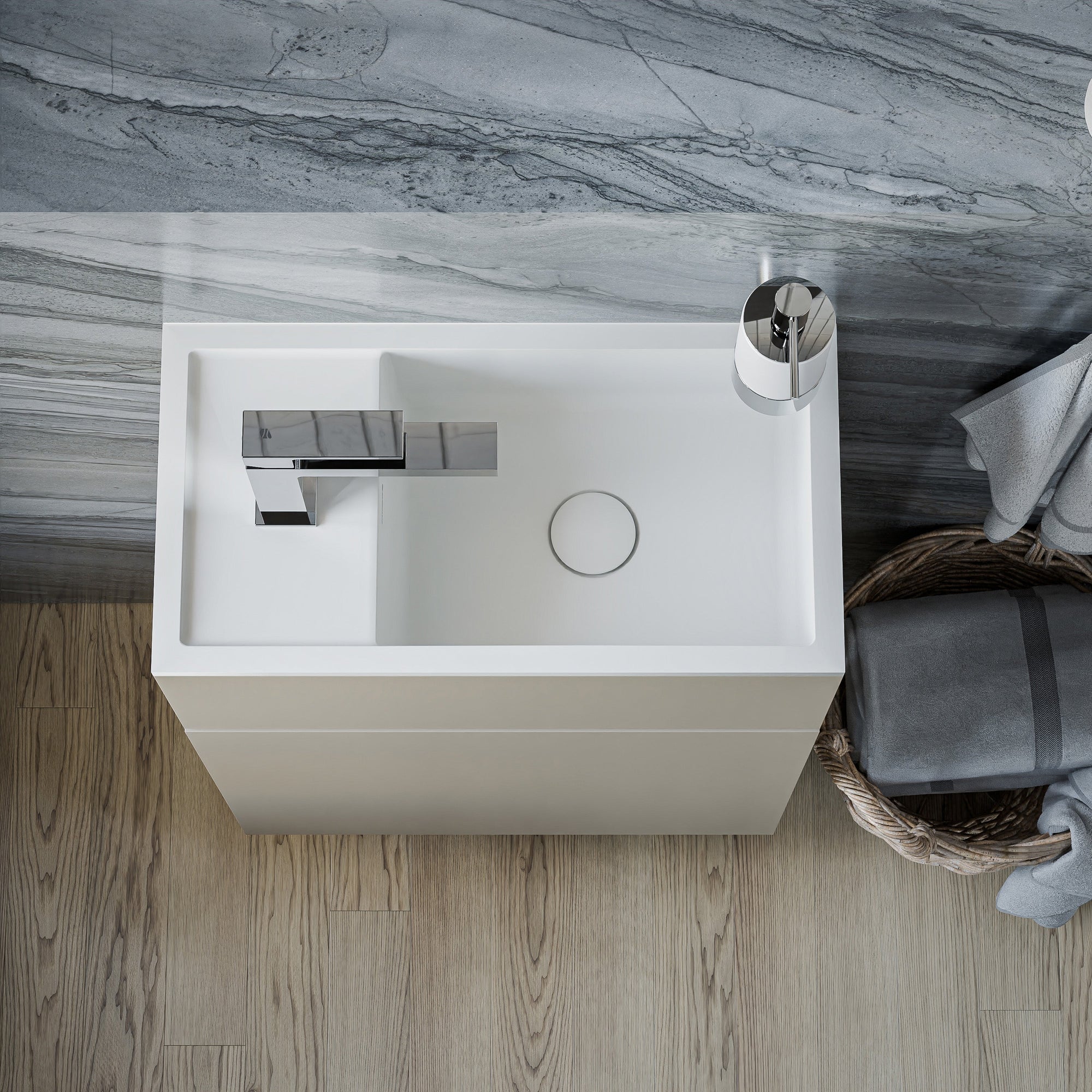 Meuble salle de bain KONDA 50 cm