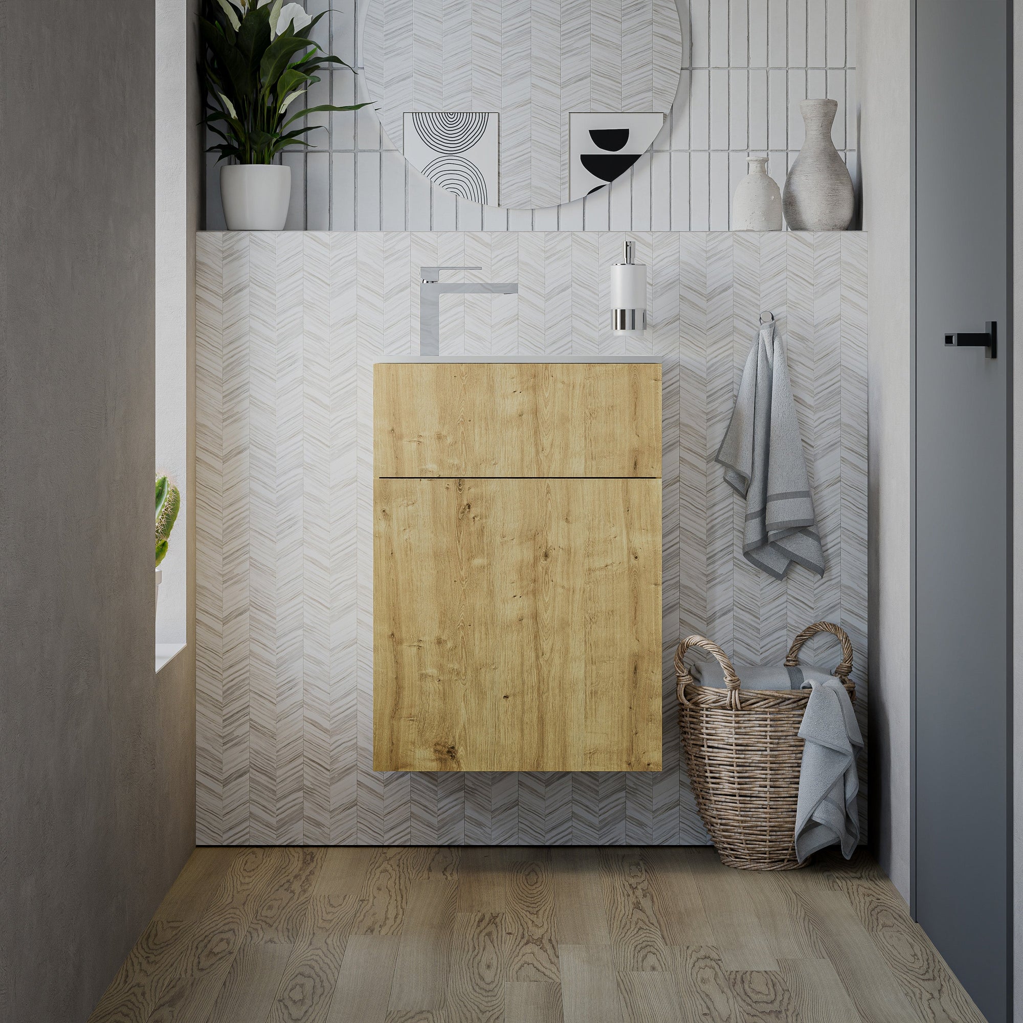 Meuble salle de bain KONDA 50 cm