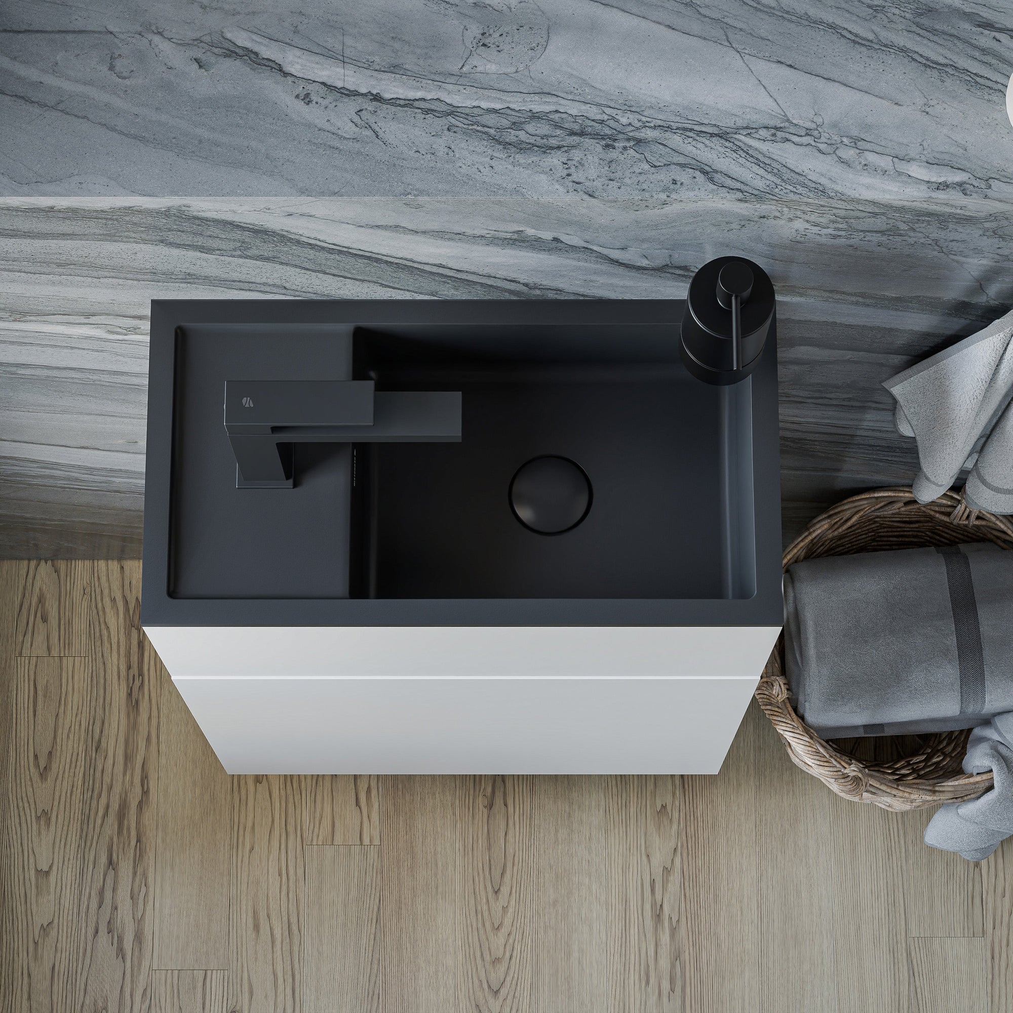 Meuble salle de bain KONDA 50 cm