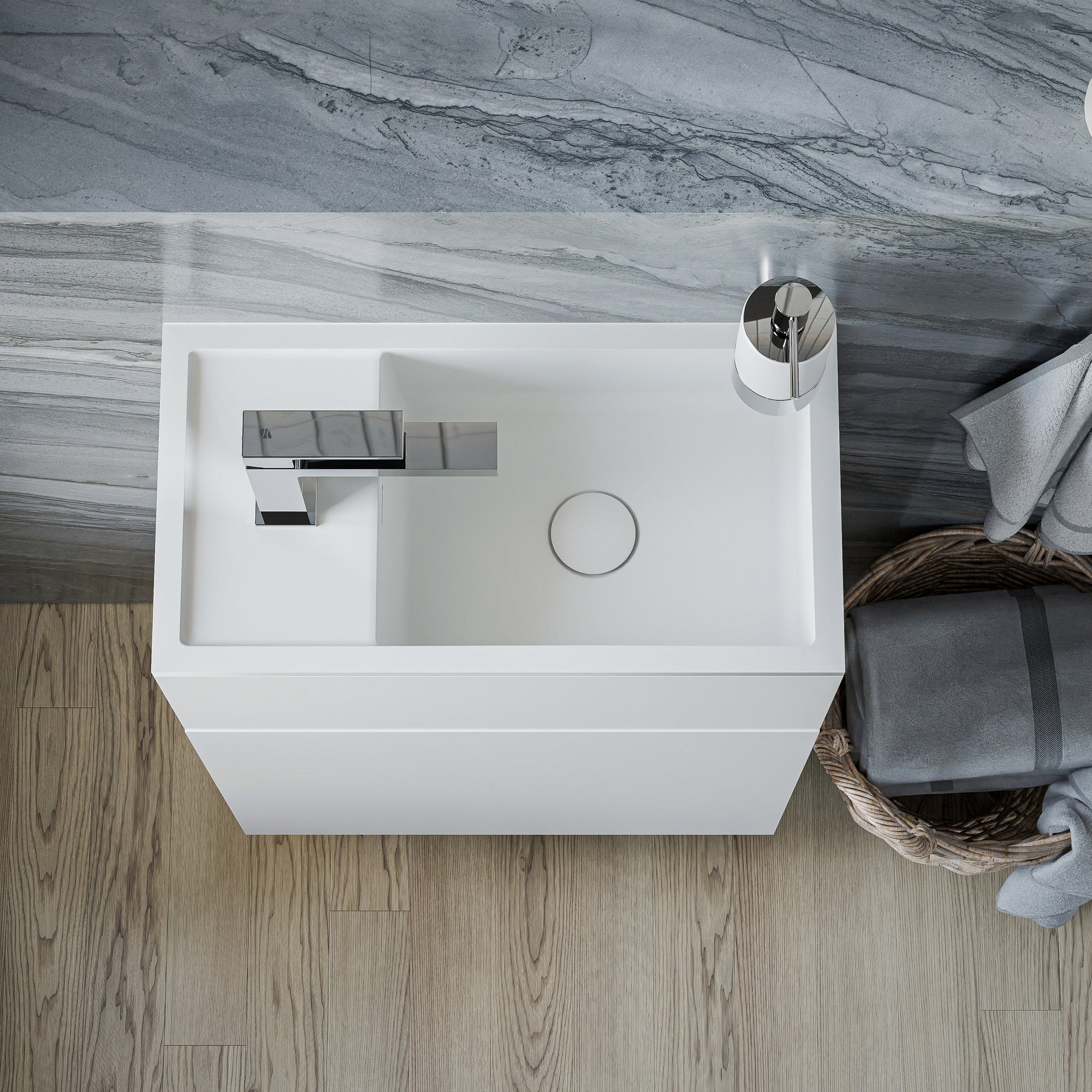 Meuble salle de bain KONDA 50 cm