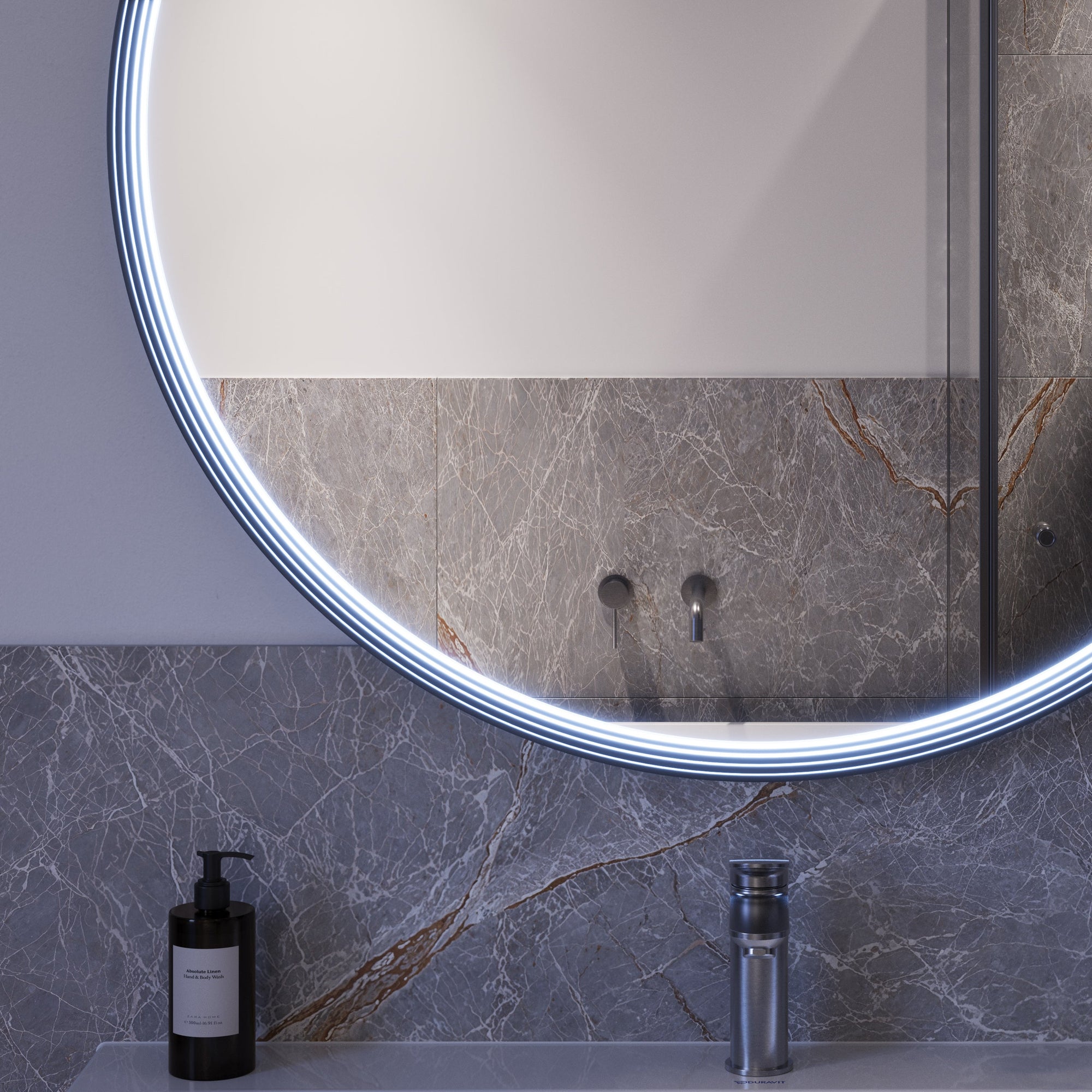 Ensemble meubles salle de bain BELDIVO 100 cm