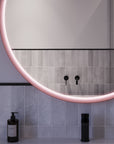 Miroir salle de bain LED BELDIVO rond - 100 cm