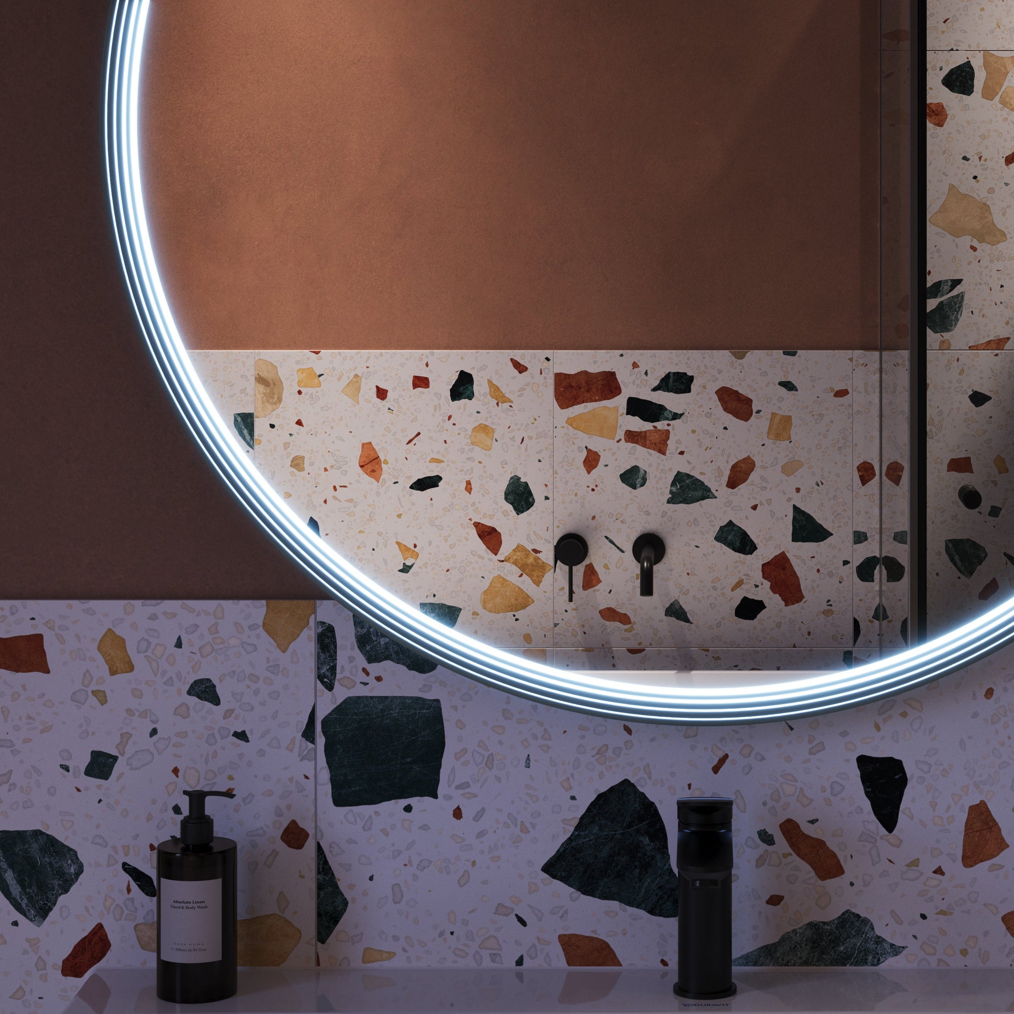 Ensemble meubles salle de bain BELDIVO 100 cm
