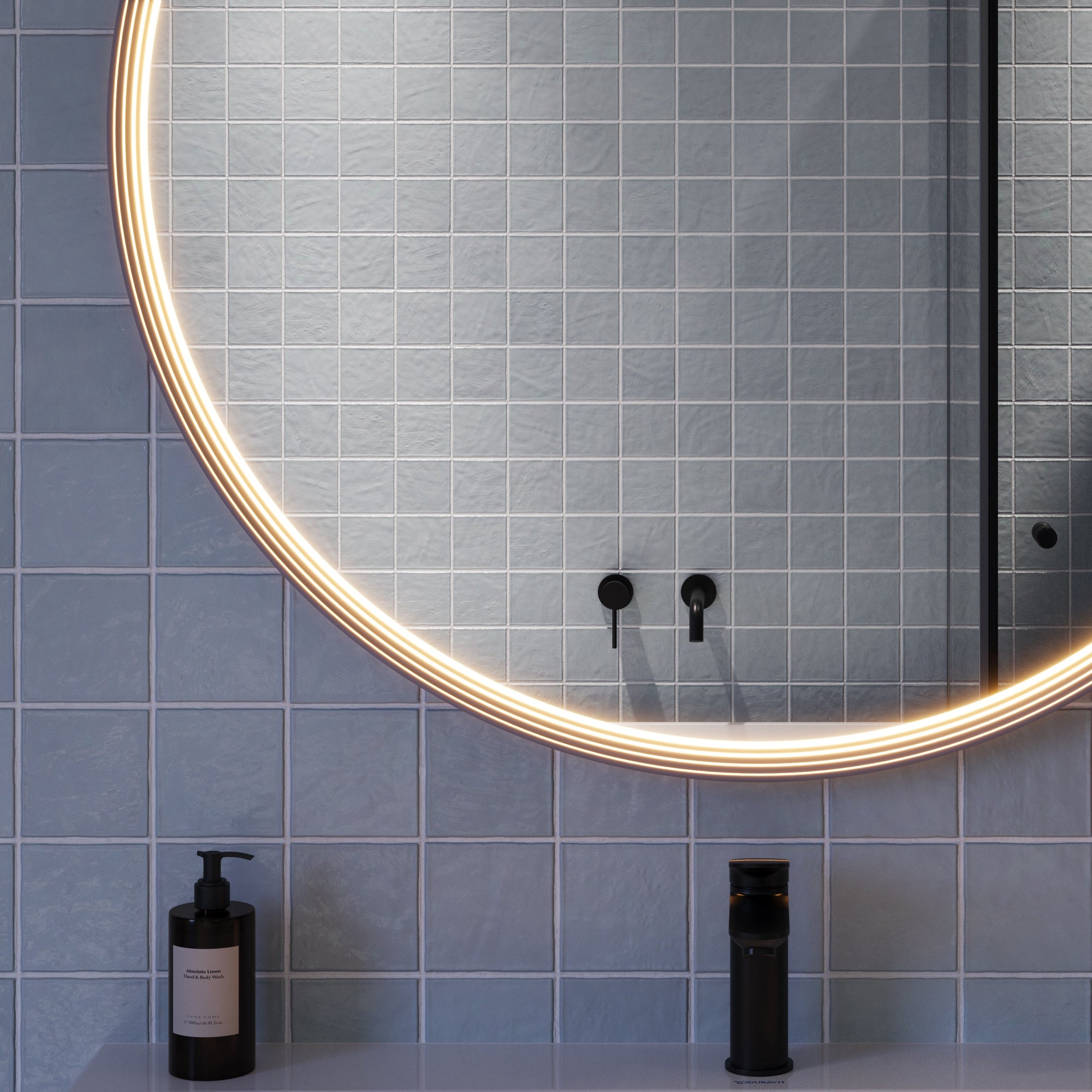 Ensemble meubles salle de bain BELDIVO 100 cm