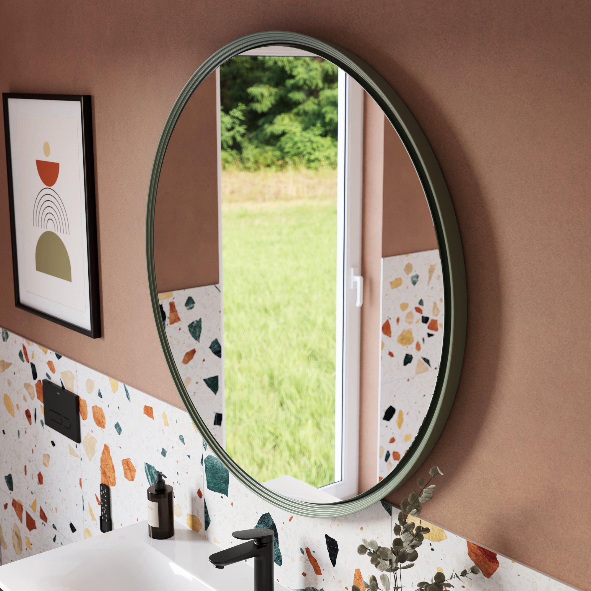 Ensemble meubles salle de bain BELDIVO 100 cm