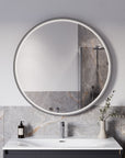 Miroir salle de bain LED BELDIVO rond - 100 cm