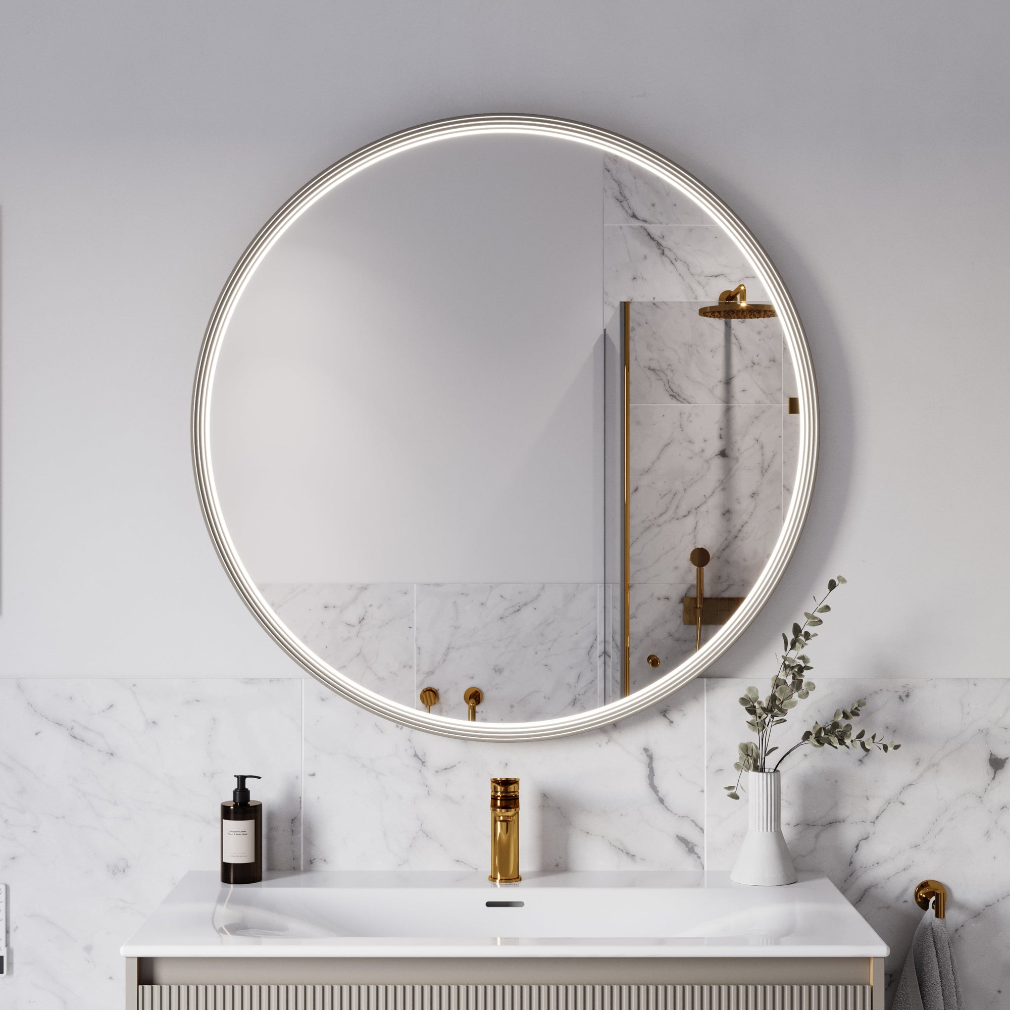 Ensemble meubles salle de bain BELDIVO 100 cm