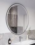 Miroir salle de bain LED BELDIVO rond - 100 cm