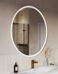 Miroir salle de bain LED BELDIVO rond - 100 cm
