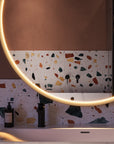 Miroir salle de bain LED BELDIVO rond - 120 cm