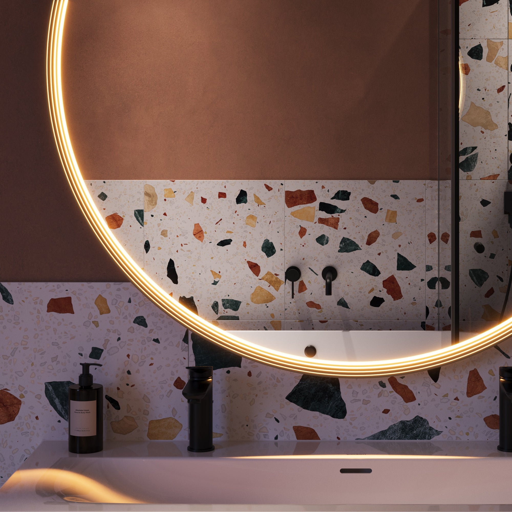 Ensemble meubles salle de bain BELDIVO 120 cm