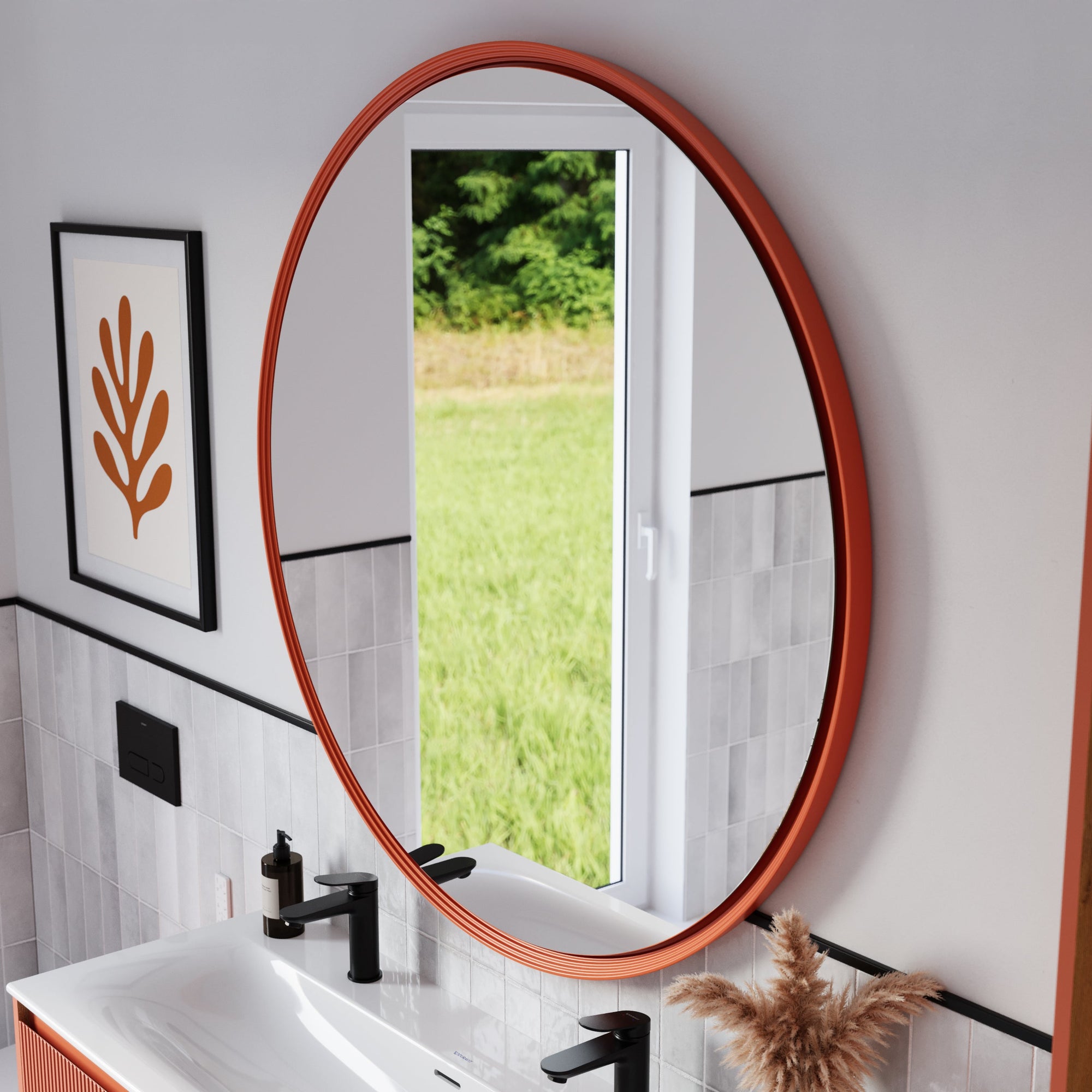 Miroir salle de bain LED BELDIVO rond - 120 cm