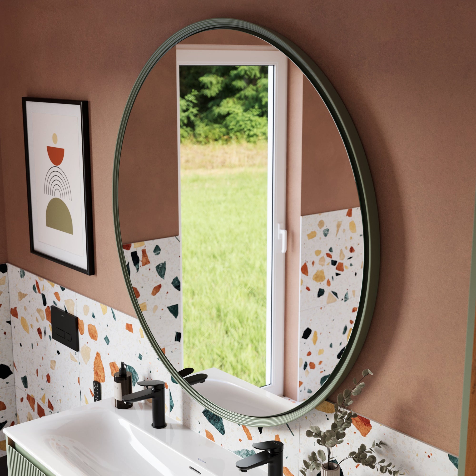 Ensemble meubles salle de bain BELDIVO 120 cm