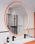 Miroir salle de bain LED BELDIVO rond - 120 cm