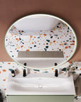 Miroir salle de bain LED BELDIVO rond - 120 cm