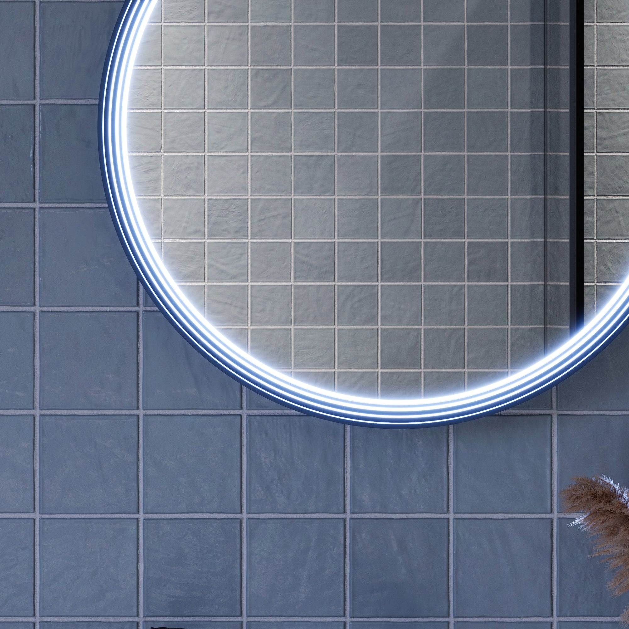 Miroir salle de bain LED BELDIVO rond - 60 cm