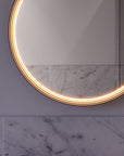 Miroir salle de bain LED BELDIVO rond - 60 cm