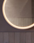 Miroir salle de bain LED BELDIVO rond - 60 cm