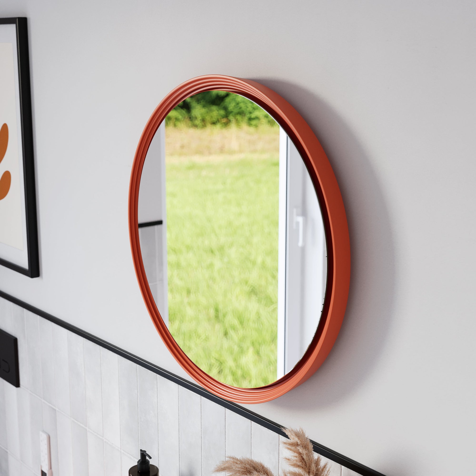 Miroir salle de bain LED BELDIVO rond - 60 cm